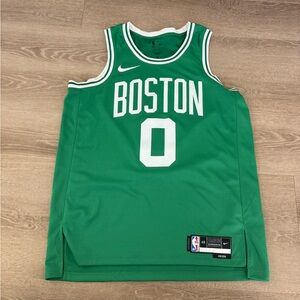 Nike Green Boston Basketball Jersey